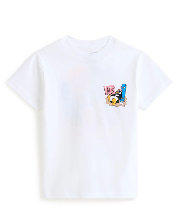 VANS KIDS YOLO PENGUIN SS WHITE