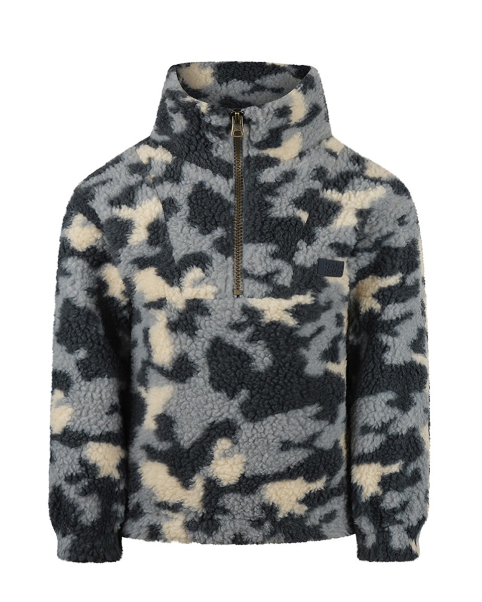 Koko Noko Teddy fleece Steel blue