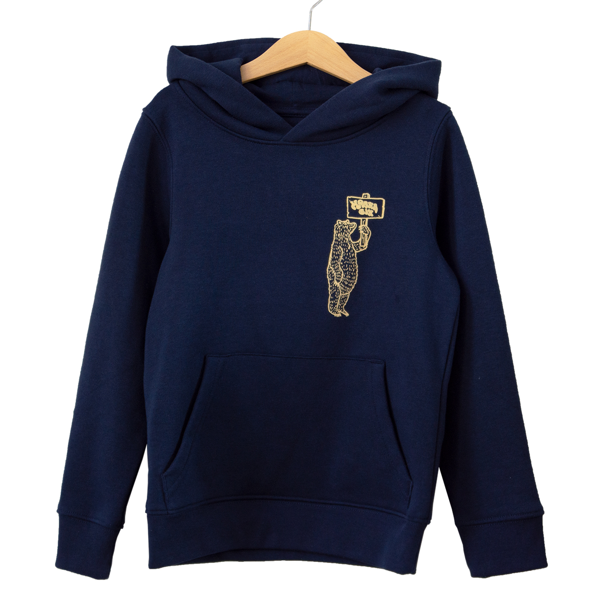 Surfing Bear hoodie kids/baby - Afbeelding 4