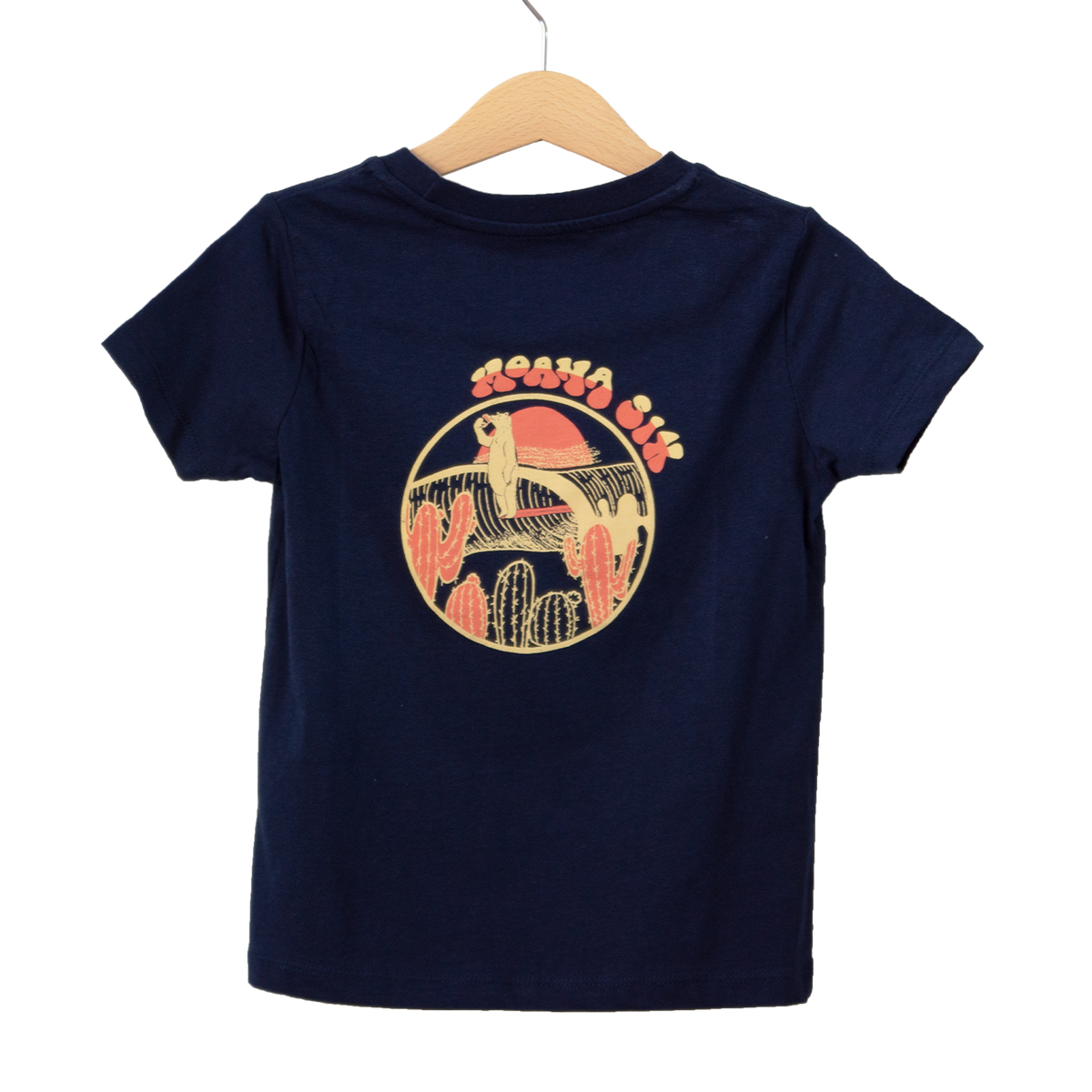 Surfing Bear t-shirt kids/baby - Afbeelding 2
