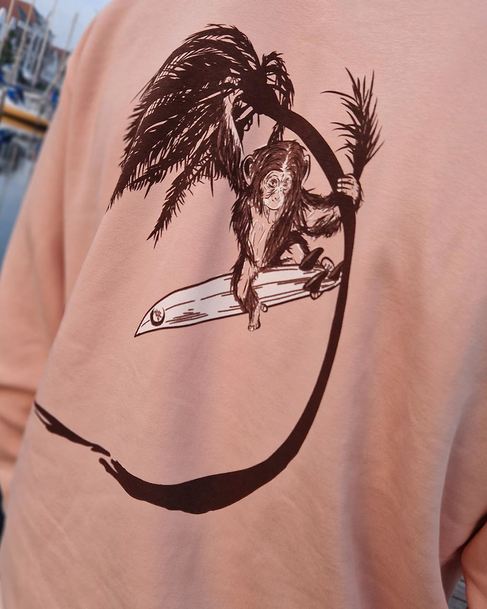 Swinging chimp sweater (unisex) - Afbeelding 4
