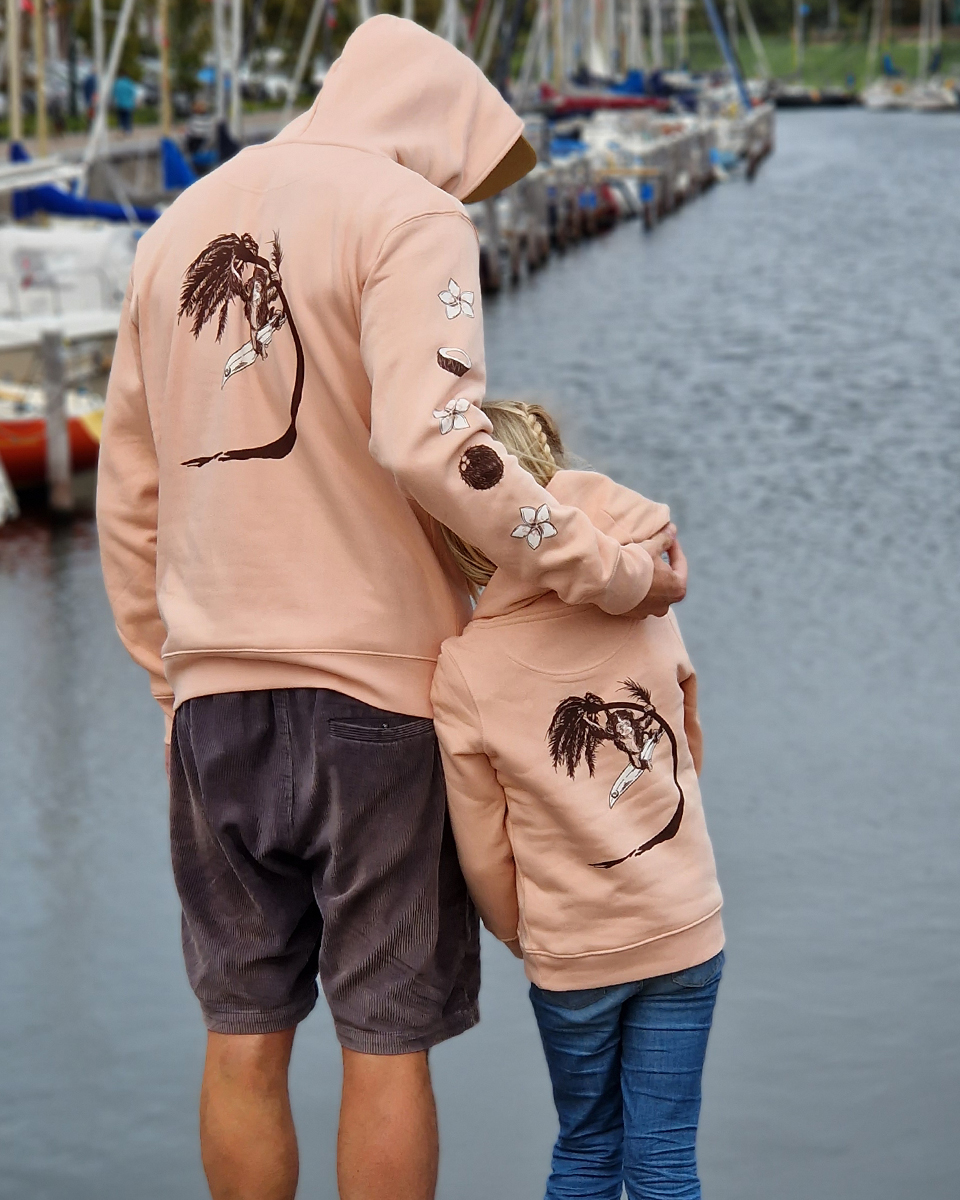 Swinging chimp kids hoodie - Afbeelding 4