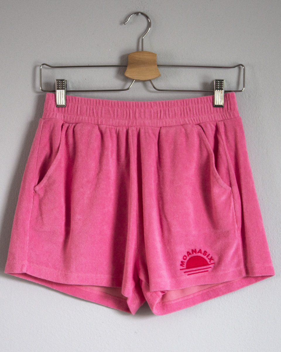 Moana Six Rising Sun terry towel short pink cloud - Afbeelding 4
