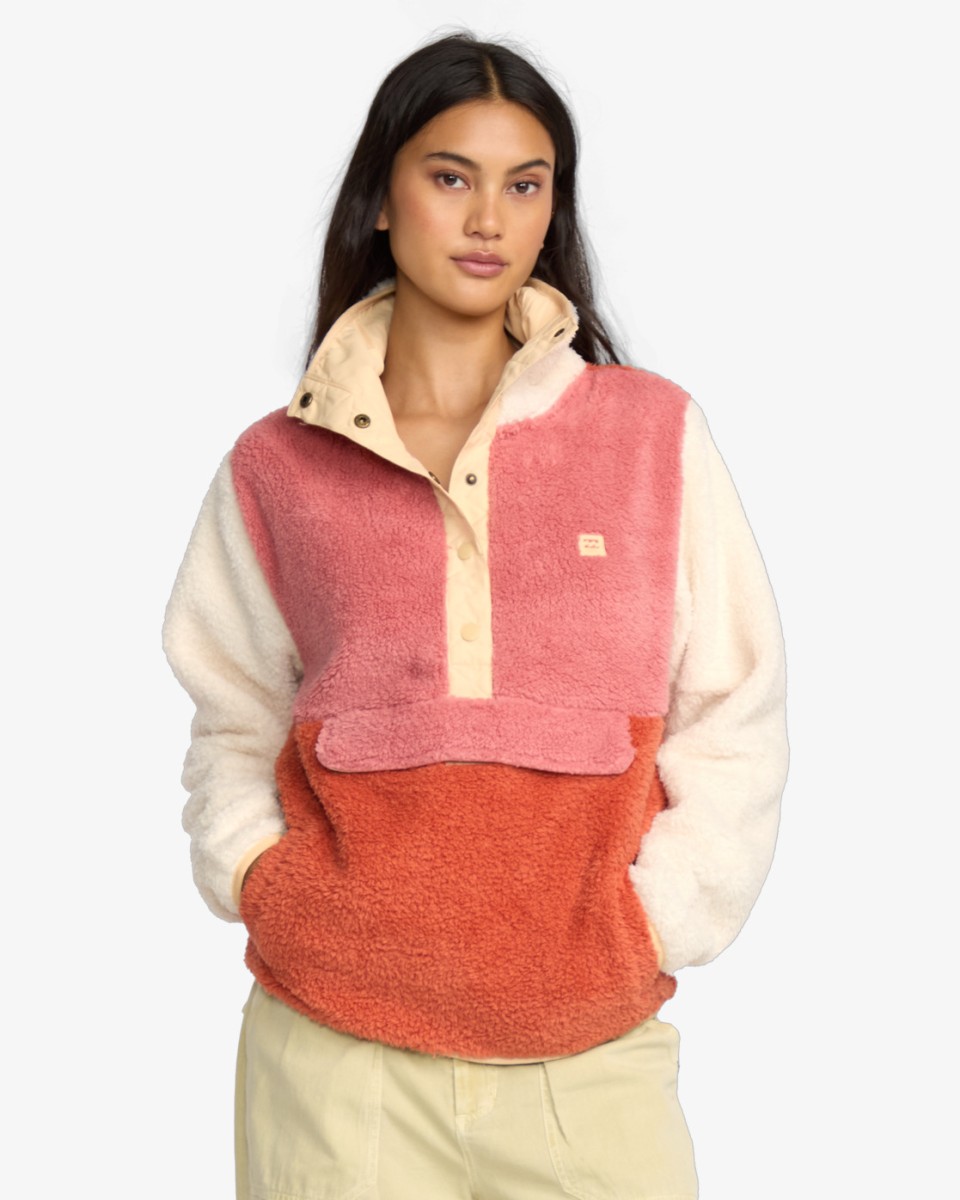 BILLABONG SWITCHBACK PULLOVER FLC KISS THE EARTH
