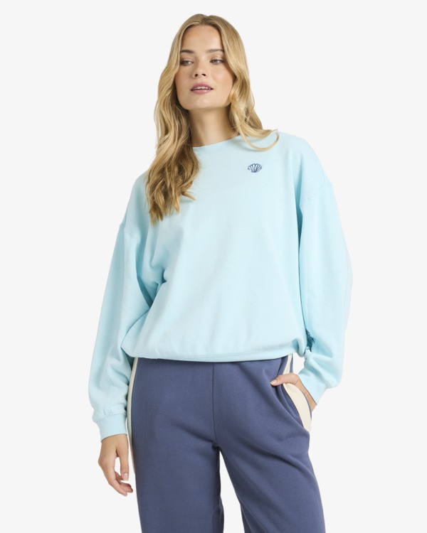 BILLABONG SANIBEL KENDAL CREW FLC POOL BLUE