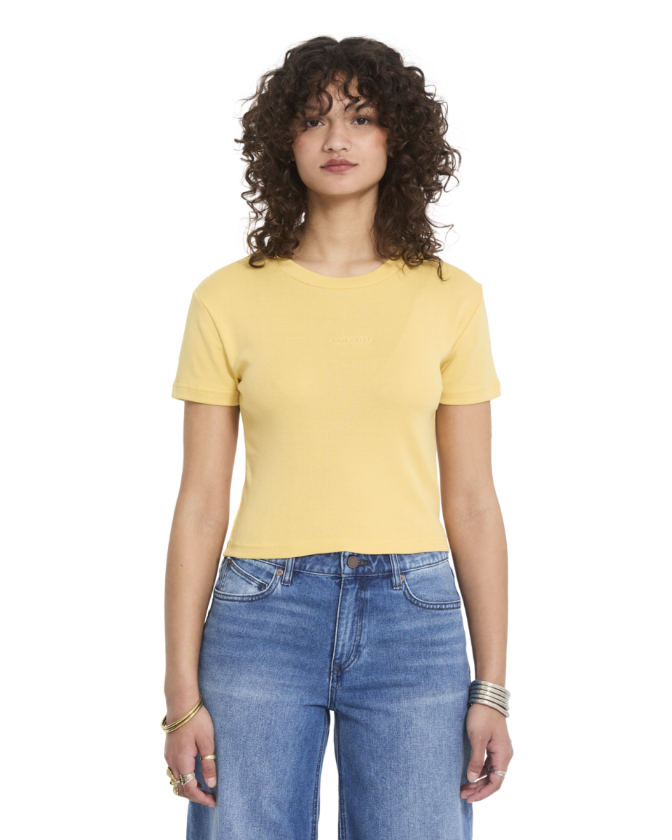 VOLCOM VOLCOMSTONE TIGHT CROP SUNBURST