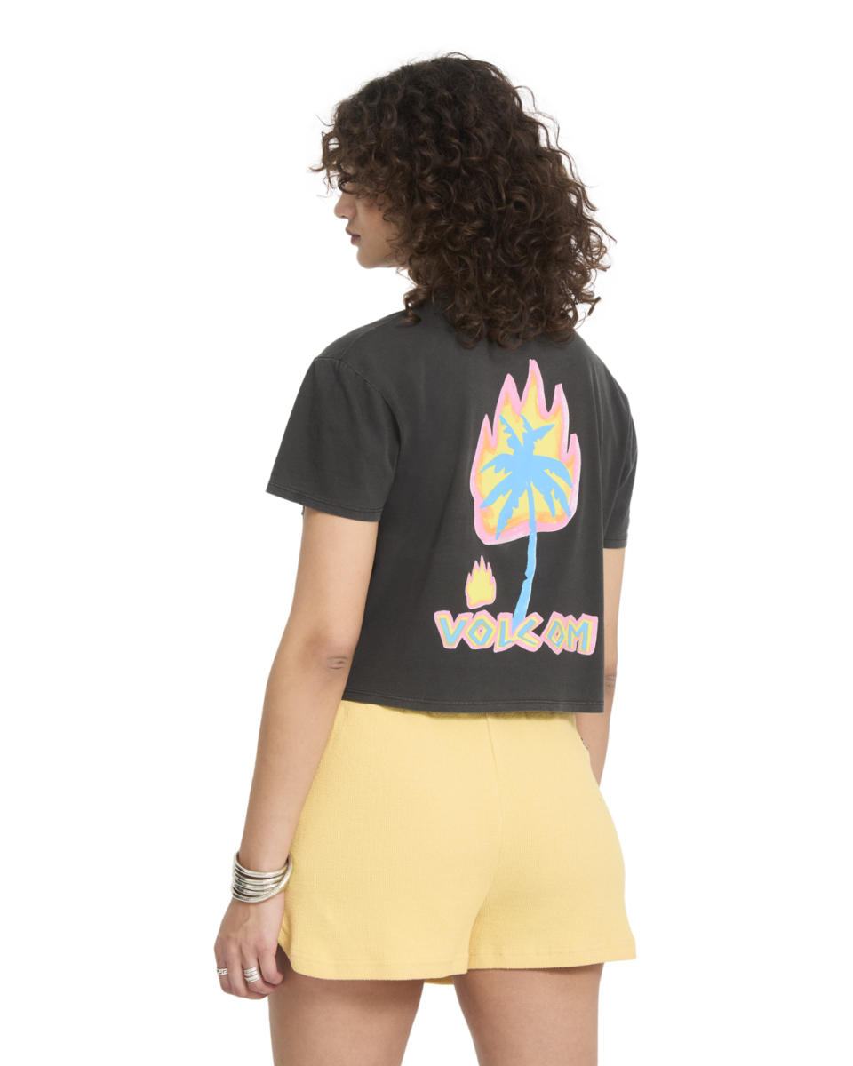 VOLCOM POCKET DIAL TEE VINTAGE BLK