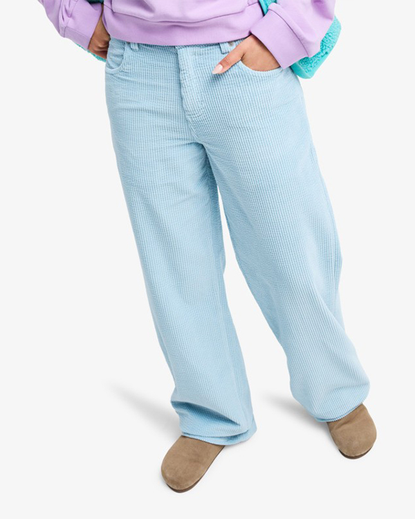 ROXY DAWN PATROL CORDUROY AIRY BLUE