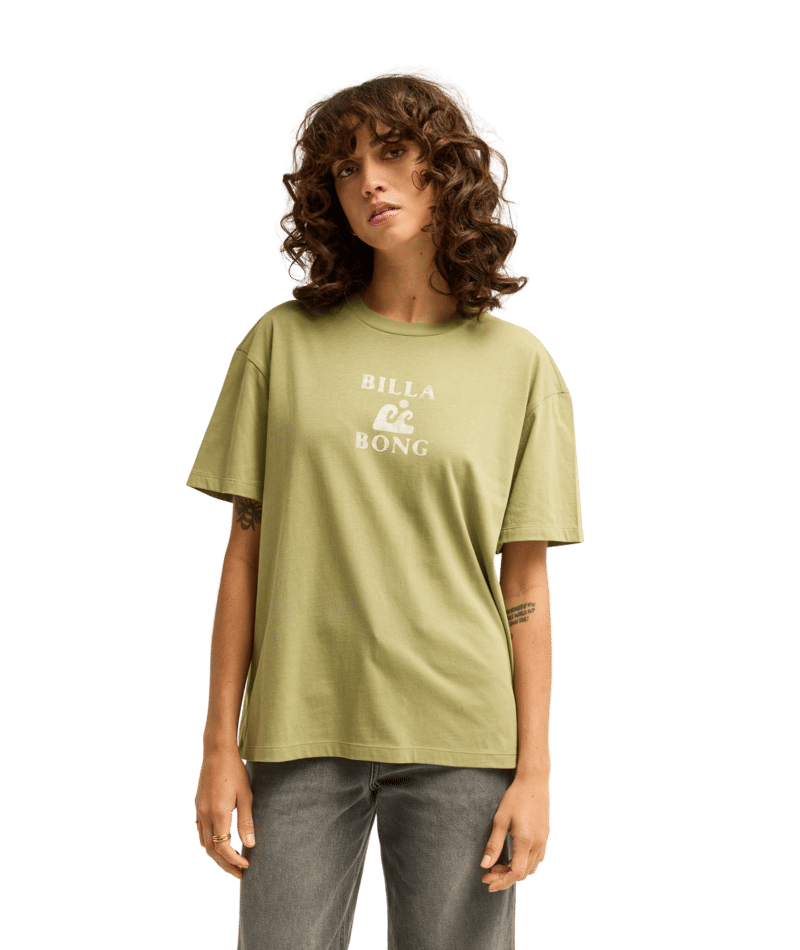 BILLABONG SURFING IN TOWN SS ARMY GREEN