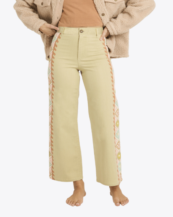 BILLABONG FREE FALL PRNTD TWILL PNT CACTUS