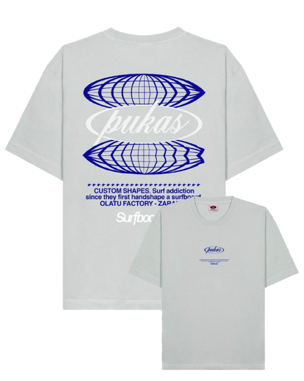 PUKAS SS TEE CUSTOM SHAPES CONTRAST METAL