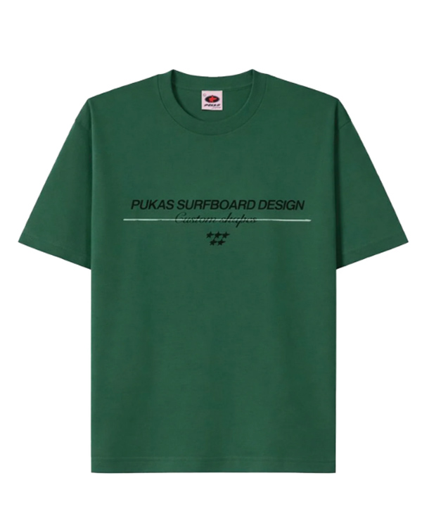 PUKAS SS TEE FIVE STARS EVERGREEN