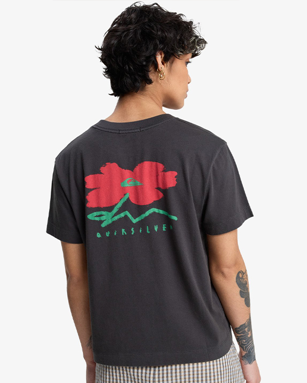 QUIKSILVER STANDARD SS TEE TARMAC