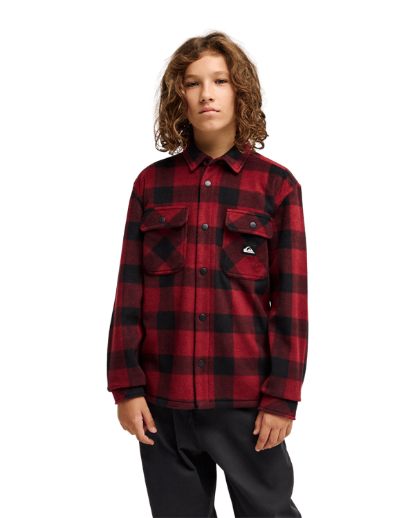 QUIKSILVER YOUTH VENTURE POLAR OXBLOOD