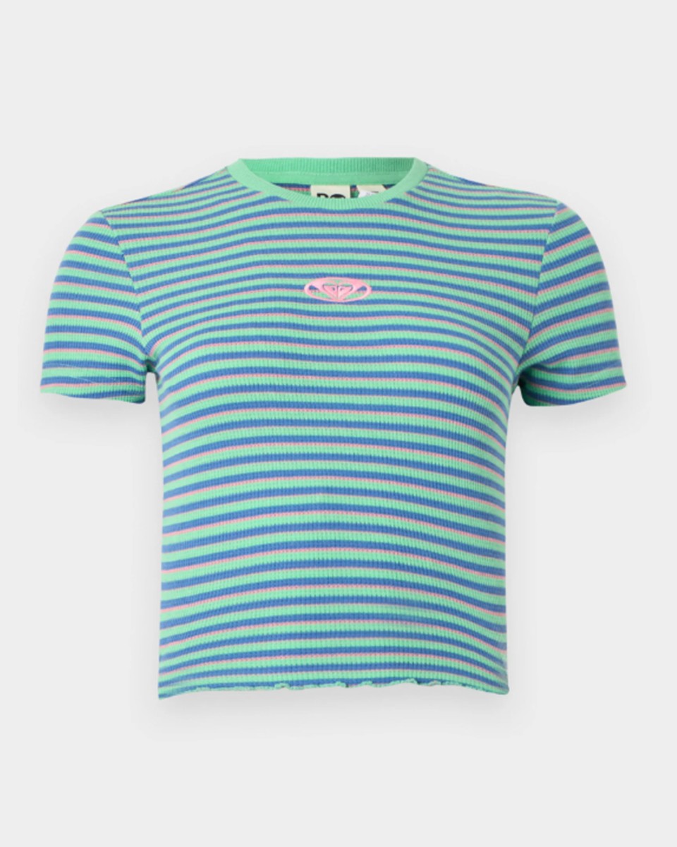 ROXY BRIGHT LIGHTS BABY TEE KATYDID STRIPY SOUL MINI