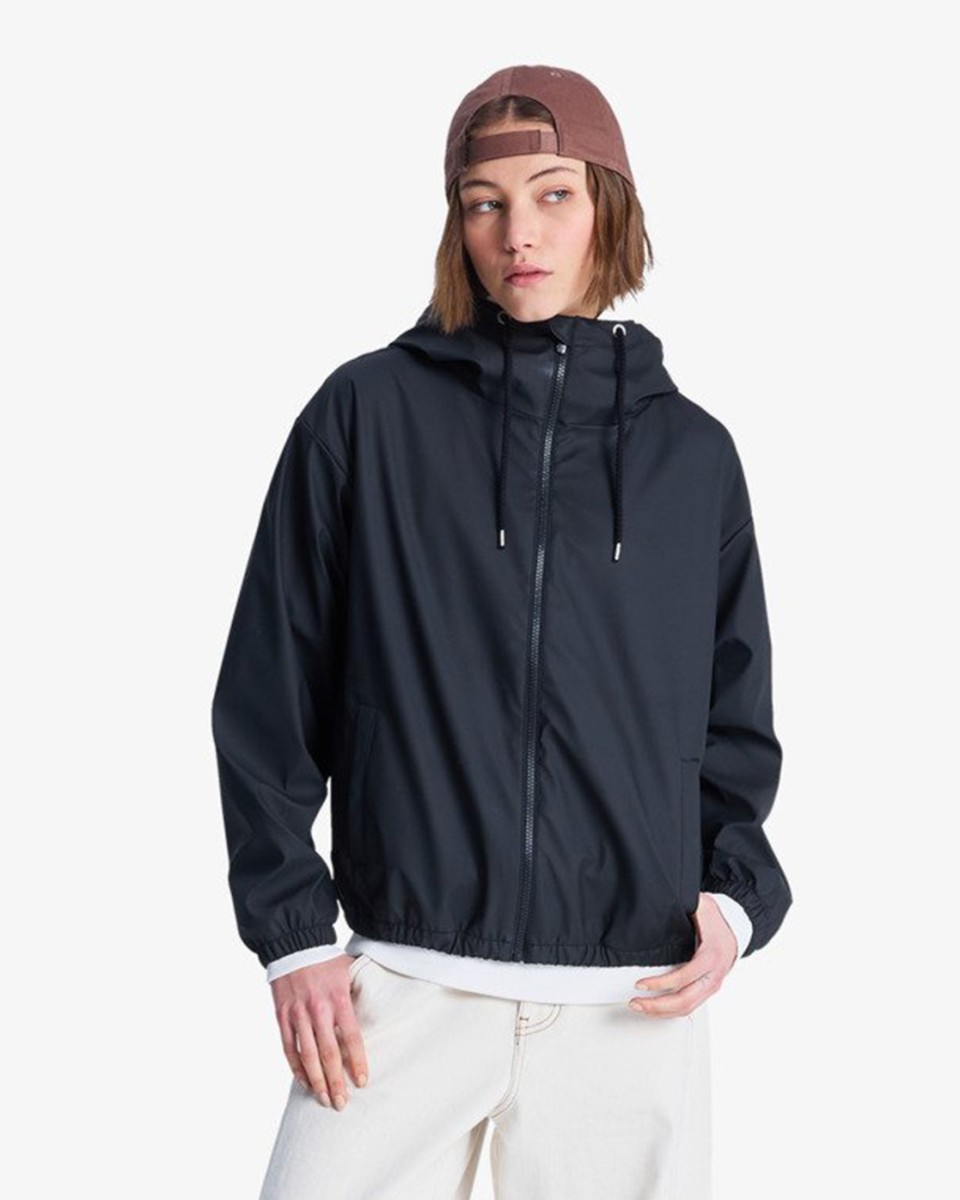 ROXY WAIT FOR ME RAINCOAT LIGHT ANTHRACITE