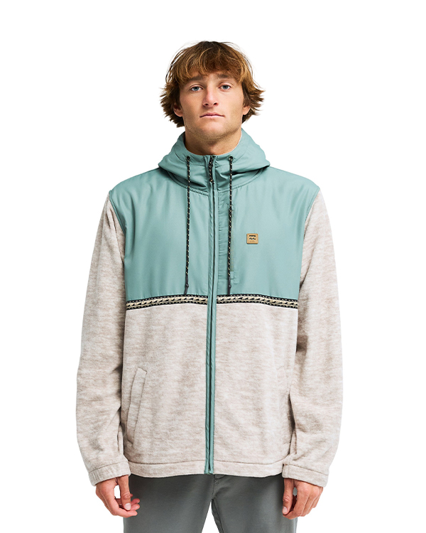 BILLABONG BOUNDARY LITE ZIP LAUREL WREATH