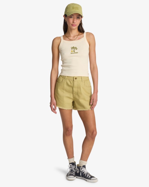 BILLABONG LITTLE SISTER SHORT CACTUS GREEN