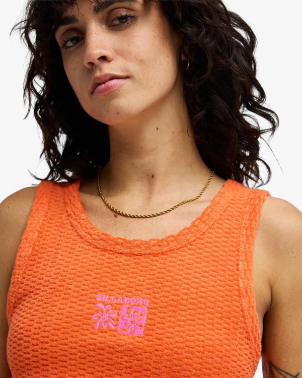 BILLABONG GOOD VIBES TANK FUSION ORANGE