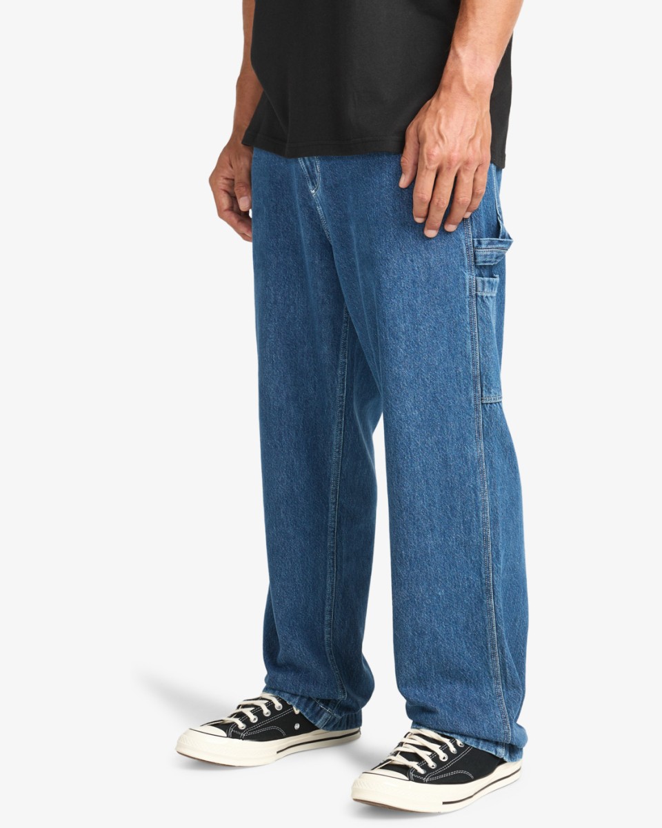 BILLABONG BAD DOG WORKWEAR DENIM PT OCEAN WASH