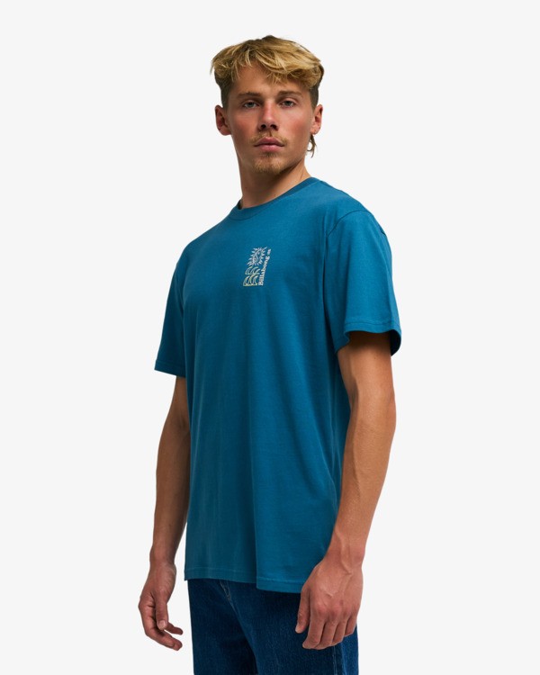 BILLABONG THE FEELING SS REAL TEAL