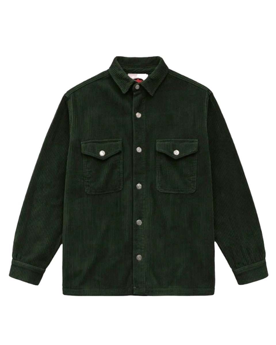 PUKAS JACKET CORDUROY FOREST GREEN