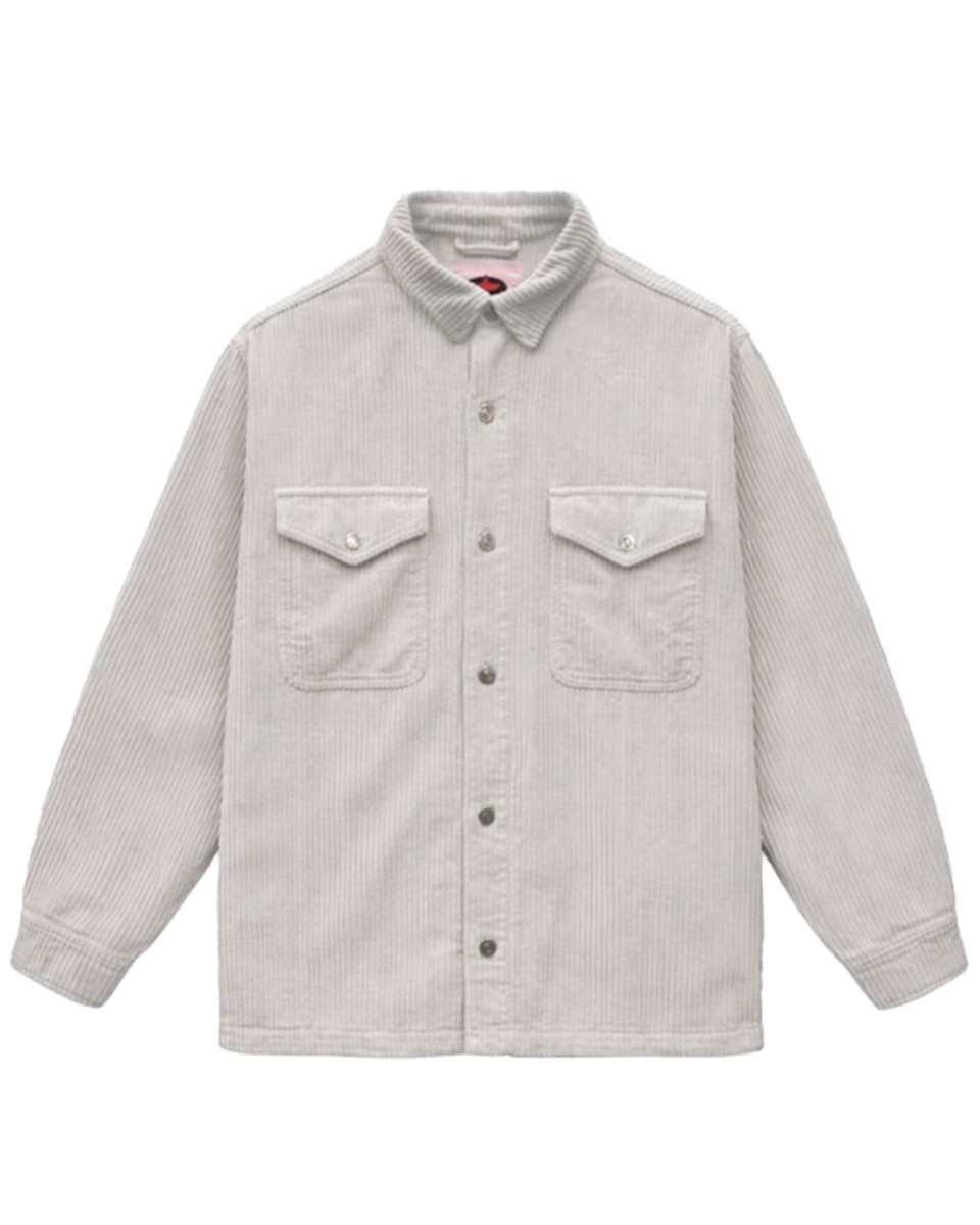 PUKAS JACKET CORDUROY ICE GREY