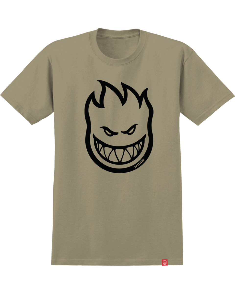 Spitfire Bighead tee Sand black