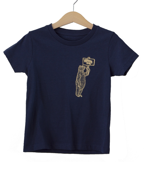 Surfing Bear t-shirt kids/baby