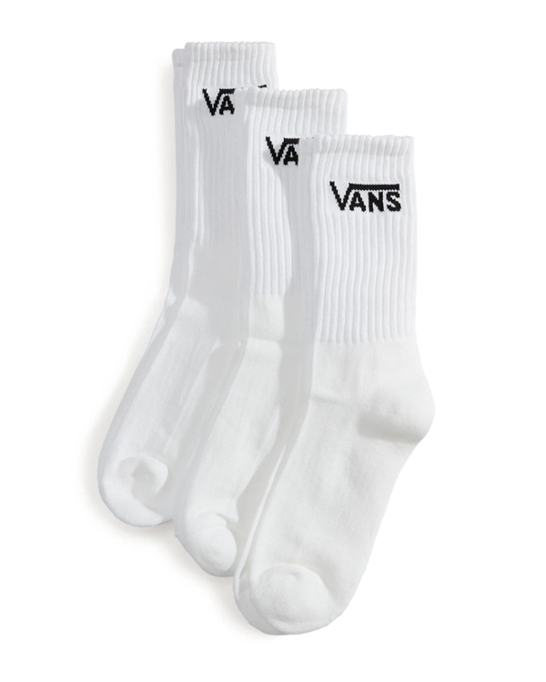 VANS KIDS CLASSIC CREW SOCKS ROX WHITE