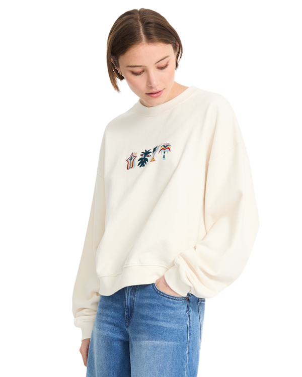 VOLCOM FA BRUNO LUCAS CREW OFF WHITE