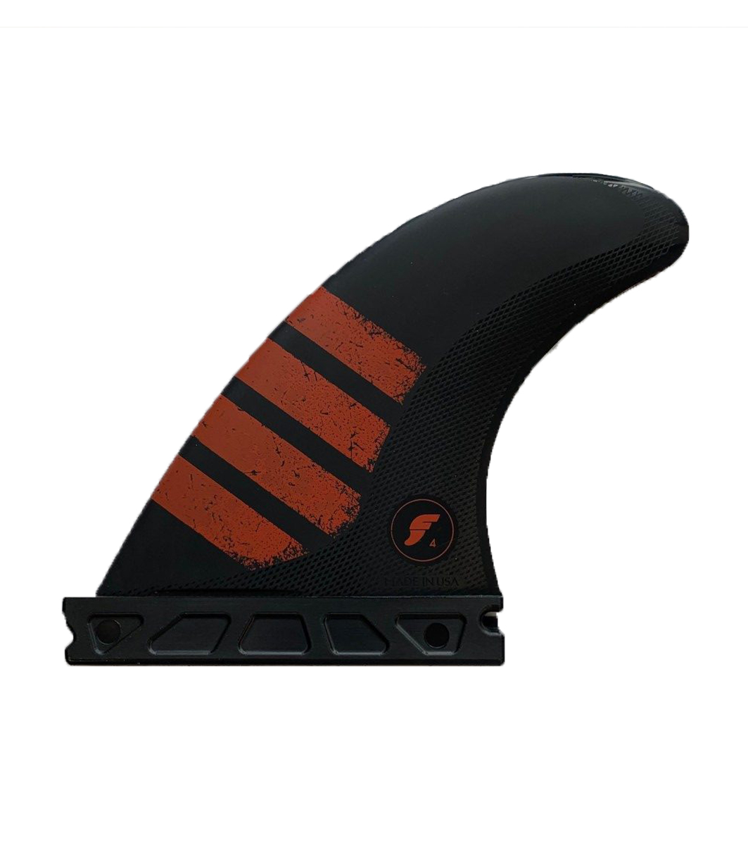 Future Fins F4 Alpha Size Small Black Red