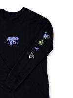 Moana Six Enough Space heavy longsleeve black