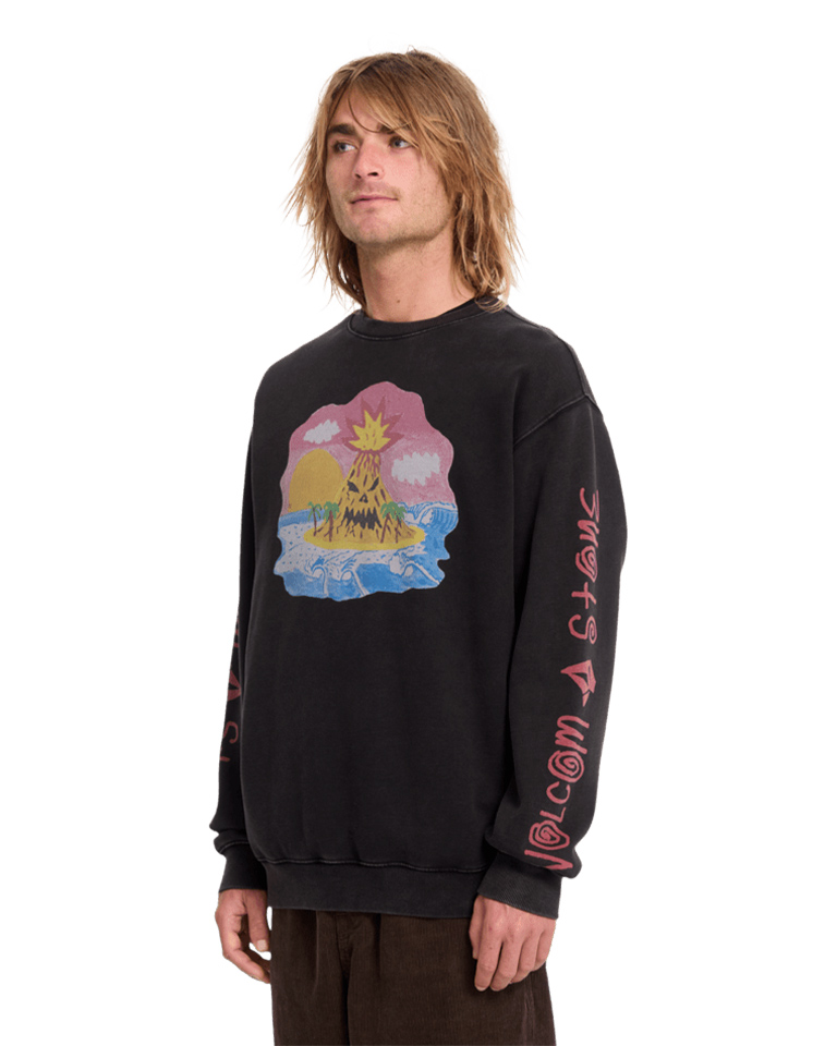 VOLCOM FA OZZY CREW LIGHT ACID BLACK