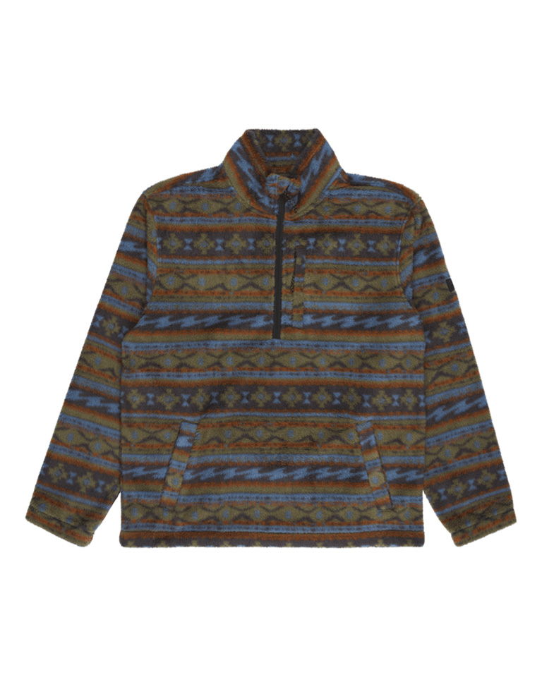 BILLABONG BOUNDARY MOCK NECK RAVEN