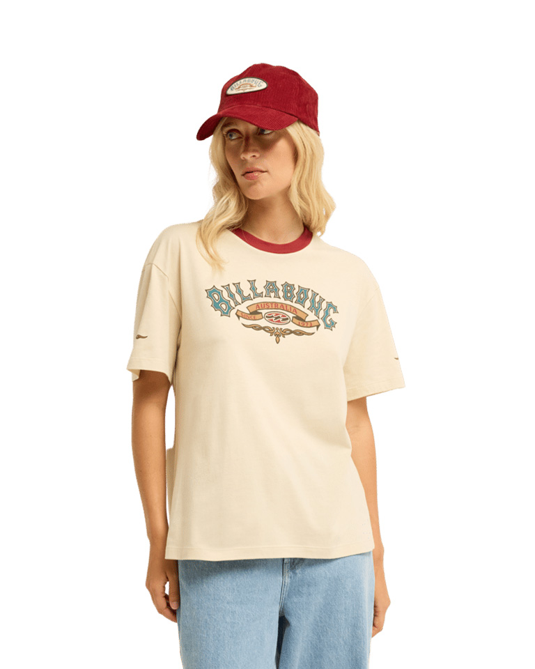 BILLABONG SINCE 73 TOMBOY OATMEAL