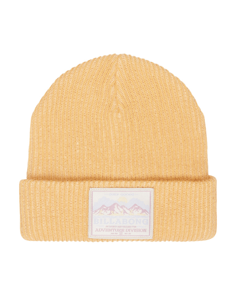 BILLABONG WAVE CHECK BEANIE CURRY