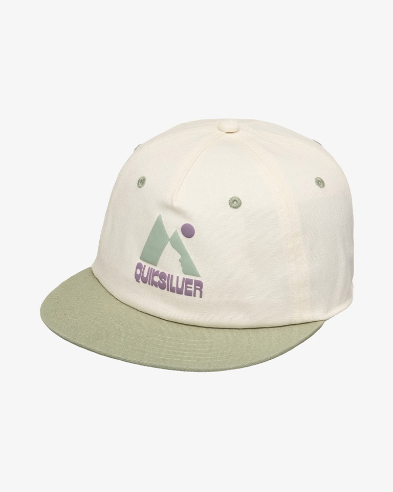 QUIKSILVER DRIFTER CANVAS ART YOUTH ICEBERG GREEN