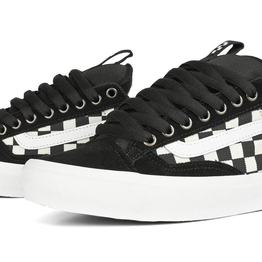 VANS SKATE OLD SKOOL 36+ CHECKERBOARD BLACK/WHITE - Afbeelding 2