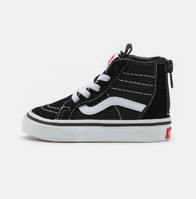 Vans Sk8-Hi Kids zip black/white