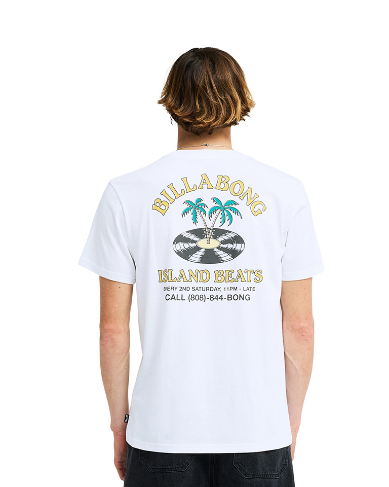 BILLABONG ISLAND BEATS SS WHITE