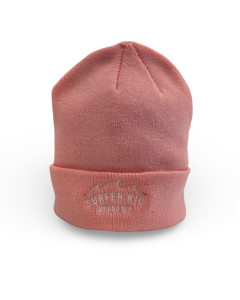 Moana Six Surfer Kid beanie pink