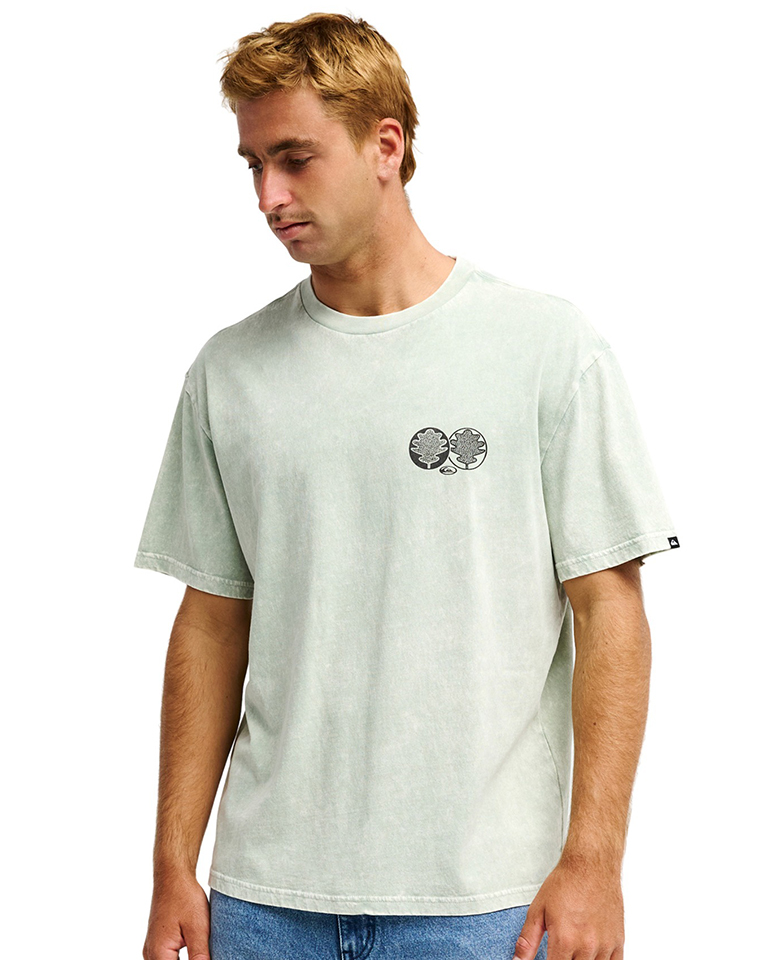 QUIKSILVER BALANCE SS ICEBERG GREEN