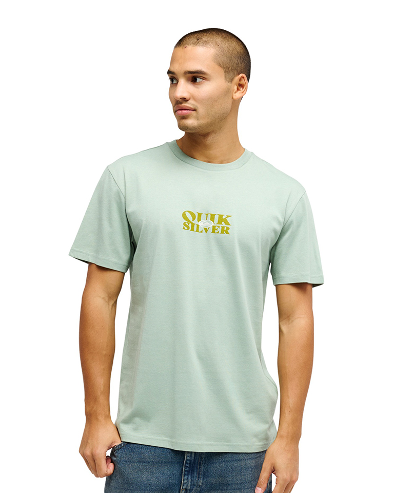 QUIKSILVER TRUE SS ICEBERG GREEN