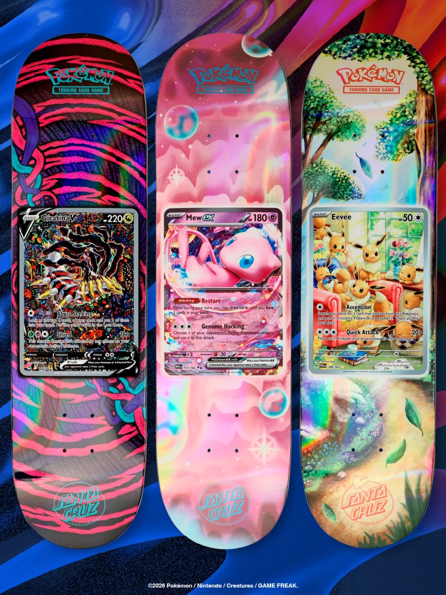 Santa Cruz Pokémon TCG Blind Bag 8.0in x 31.6in Santa Cruz Decks - Afbeelding 4