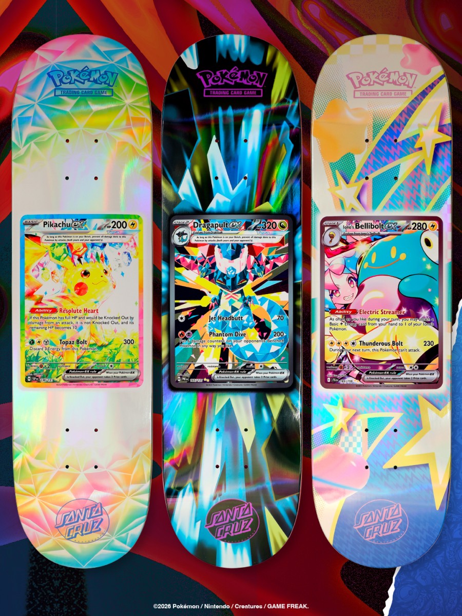 Santa Cruz Pokémon TCG Blind Bag 8.0in x 31.6in Santa Cruz Decks - Afbeelding 3