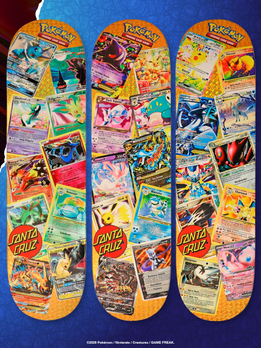 Santa Cruz Pokémon TCG Blind Bag 8.0in x 31.6in Santa Cruz Decks - Afbeelding 13