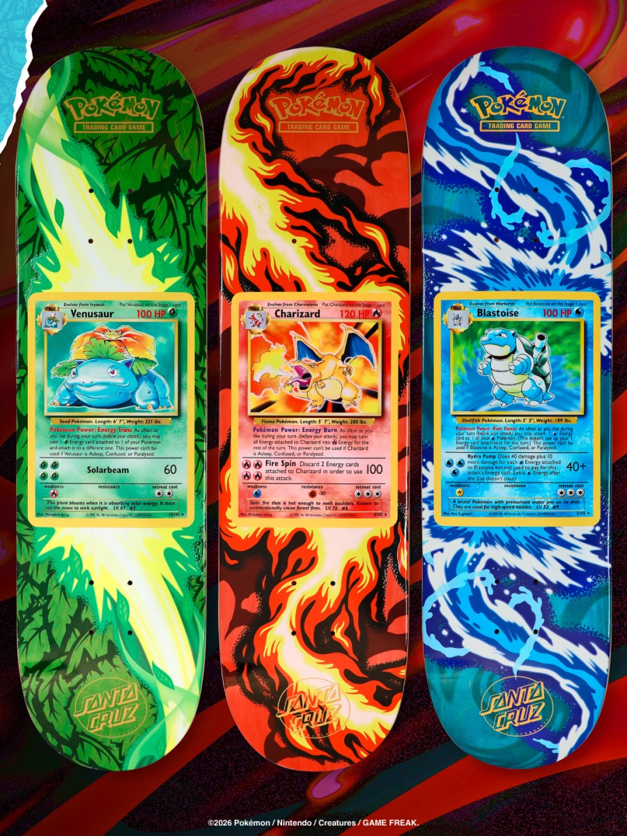 Santa Cruz Pokémon TCG Blind Bag 8.0in x 31.6in Santa Cruz Decks - Afbeelding 12