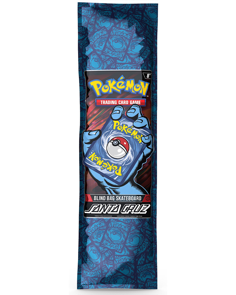 Santa Cruz Pokémon TCG Blind Bag 8.0in x 31.6in Santa Cruz Decks - Afbeelding 2